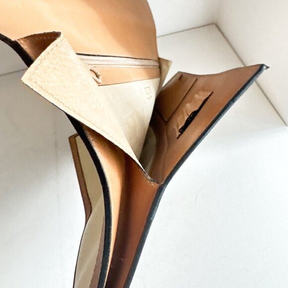 Vintage Bally Light Beige Monogram Office Document Case - Picture 14 of 14